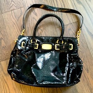 Michael Kors Snake Skin Satchel